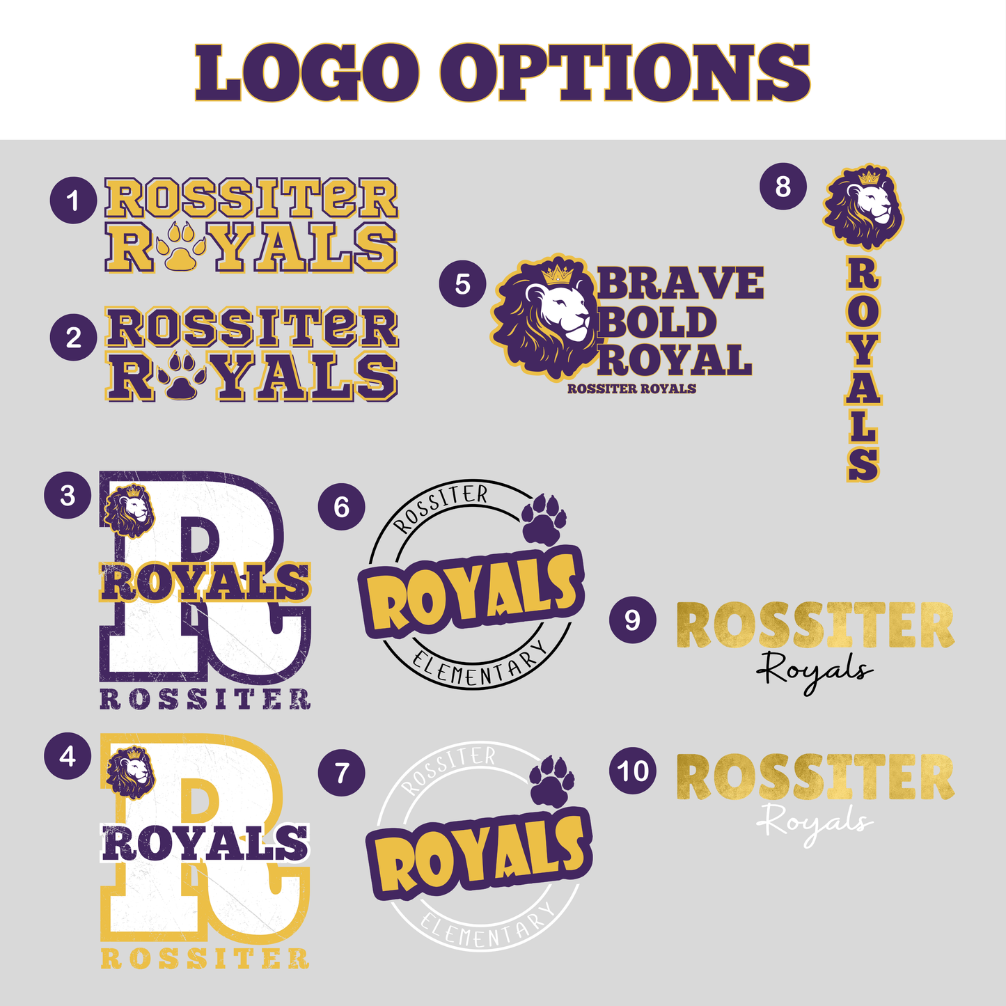 Rossiter Youth & Adult Classic Crewneck