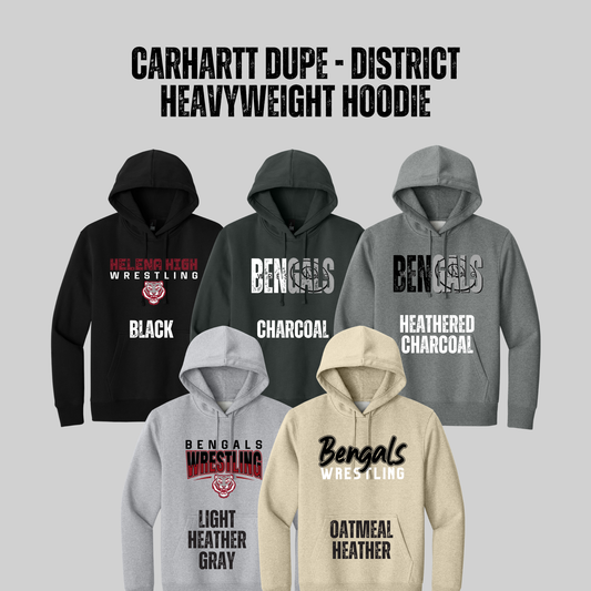 Bengals Heavyweight (Carhartt Dupe) Hoodie