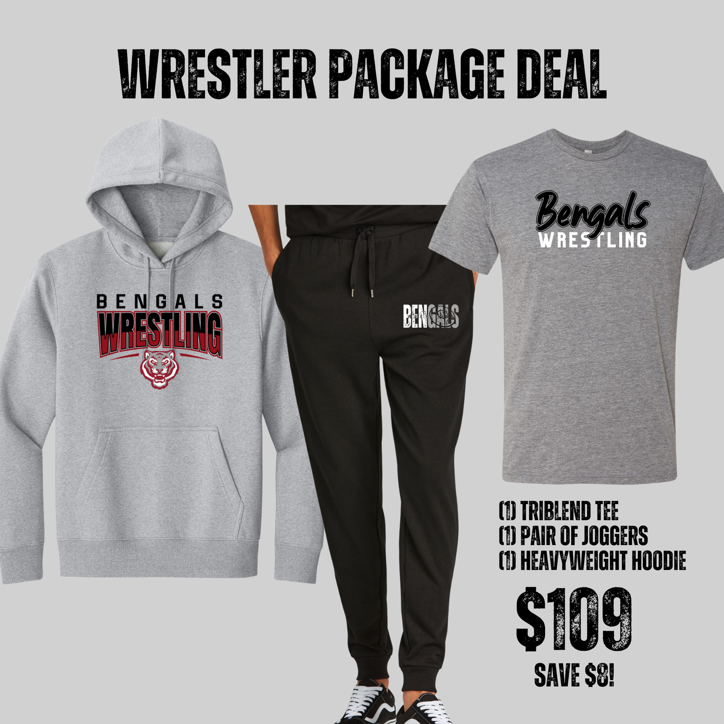 Bengals Wrestler Package Deal