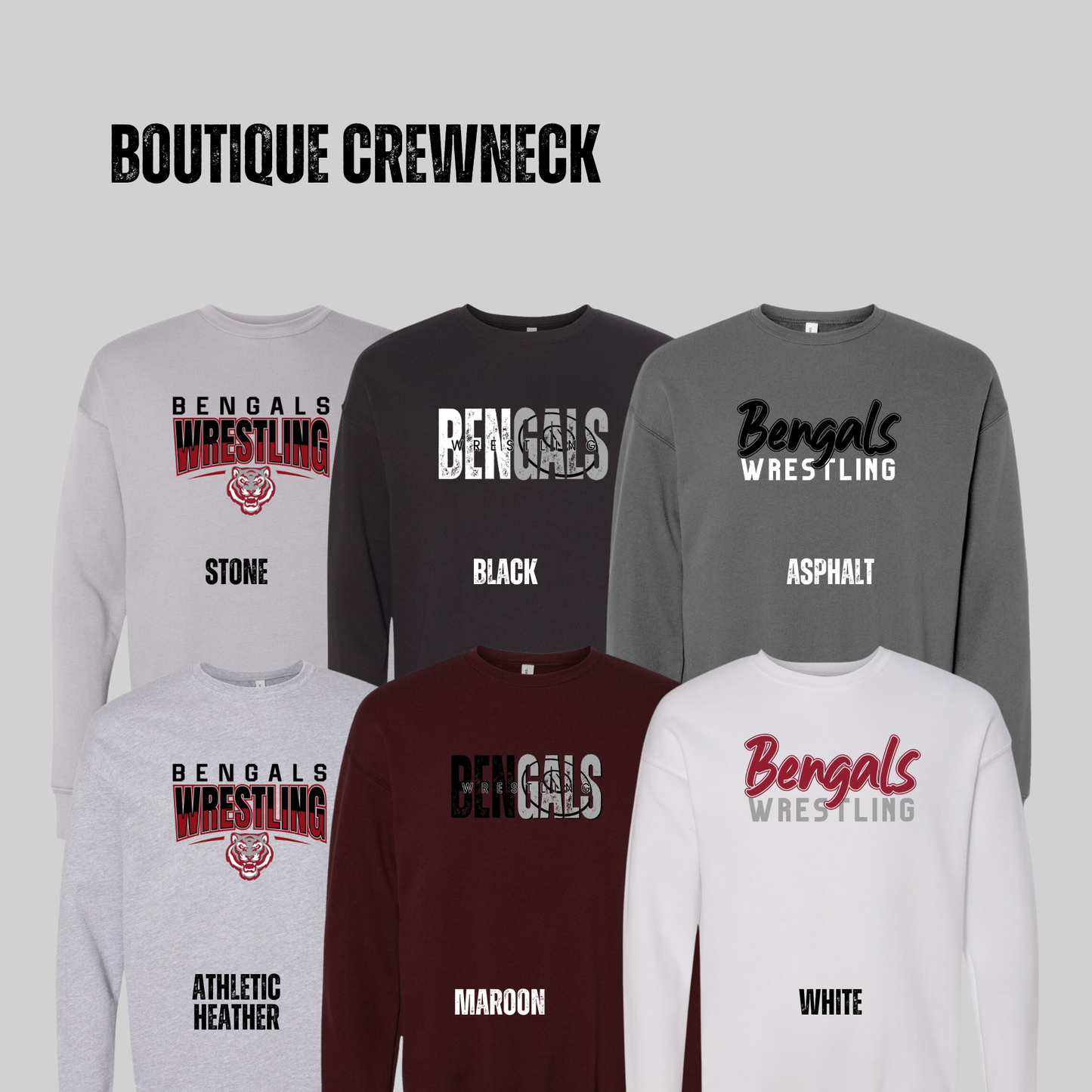 Bengals Boutique Crewneck