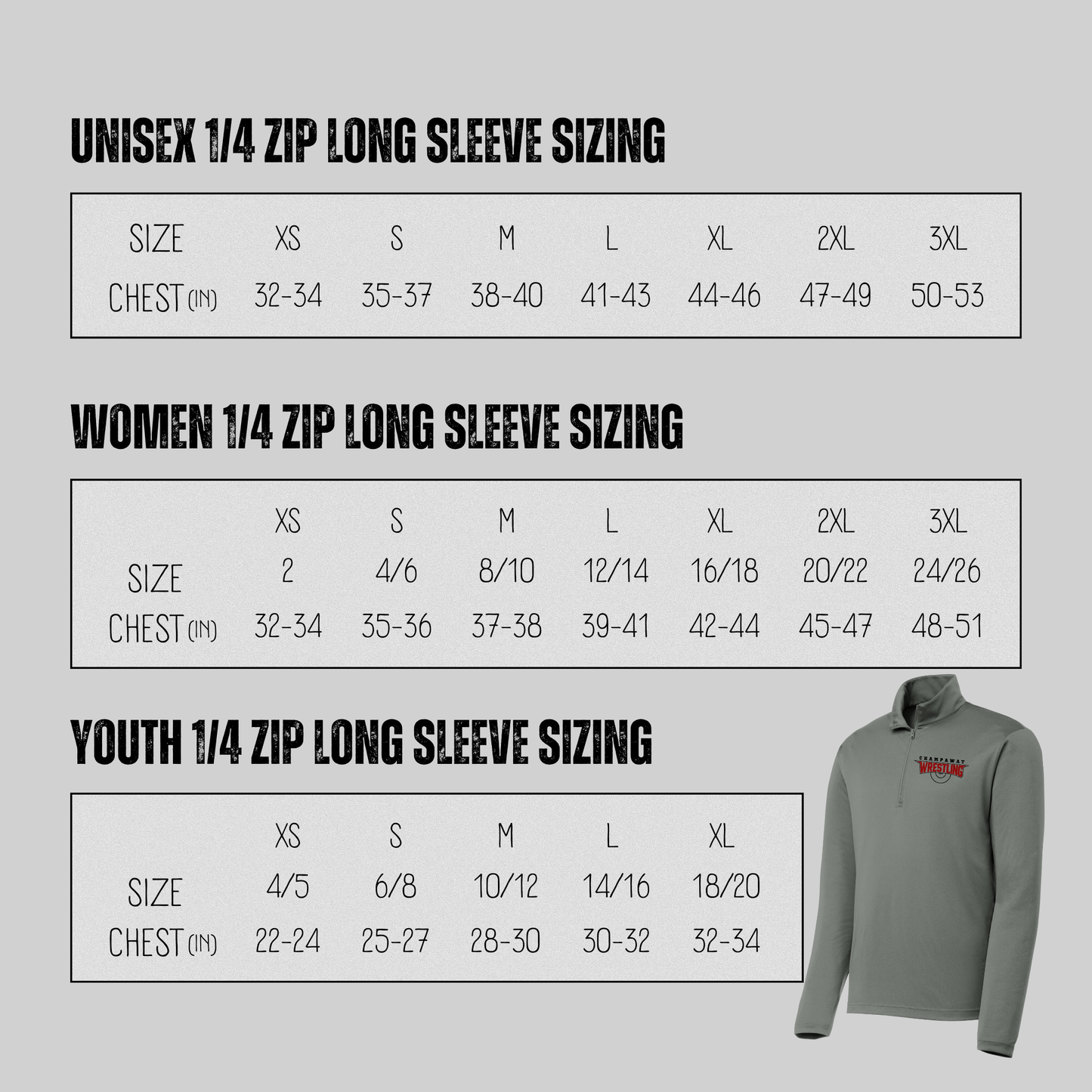 Champawat Sport-Tek Competitor 1/4 Zip