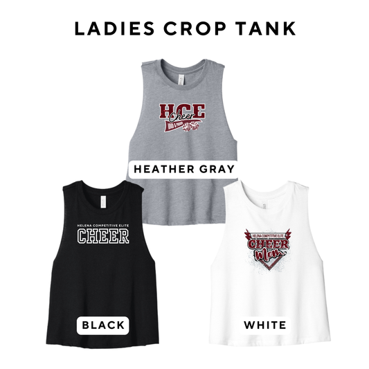 HCE Ladies Crop Tank