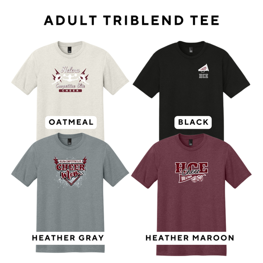 HCE Adult Triblend Tee